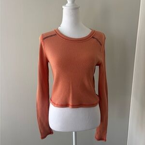 Wild Fable Orange Long Sleeve Top